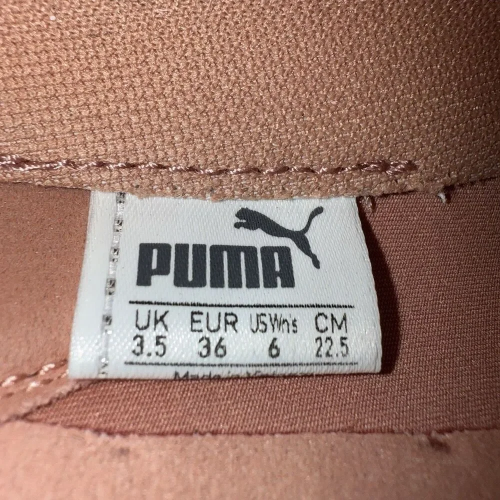 Puma x Selena Gomez Phenom En Pointe High Top Sneakers Pink Sz 6 Balletcore